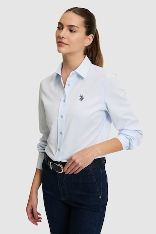 U.s. Polo Assn. Kadın Açık Mavi Gömlek Basic 50324791-vr003 Acık Mavı