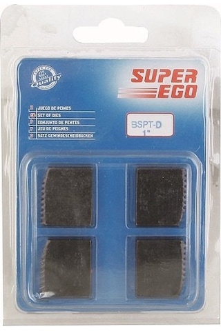 Super Ego Yedek Dişli Pafta Tarak 1/2'' 4'lü Paket