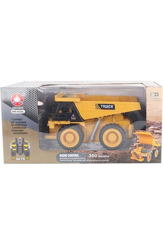 2.4g 6w R/c Fonksiyonlu Uzaktan Kumandalı İnşaat Motoru Pilli Çok Renkli