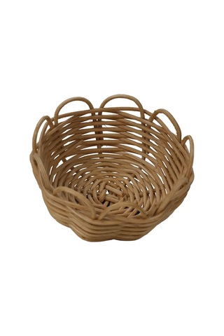 E38 El İşçiliği Hasır İp Sepet Örgü 8 8 Cm - 6185 Karışık