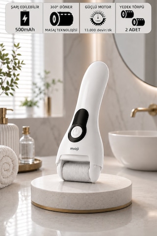 Mioji GN5 Şarjlı Ayak Topuk Törpüsü Peeling Ayak Pedikür Makinesi