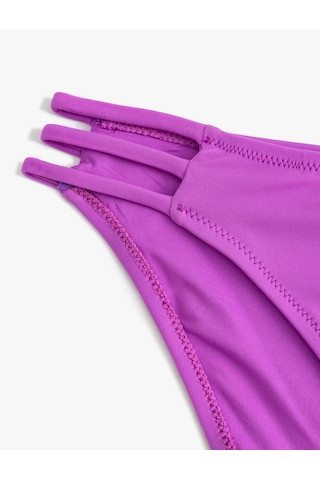 Koton Yanları İpli Bikini Altı Astarlı Mor 4sak00056mm