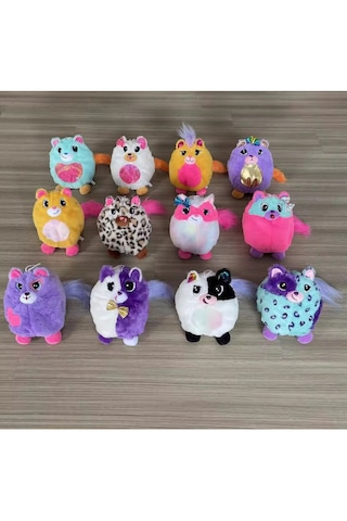 Mobgift 1 Adet Misfittens Sürpriz Peluş Kedi