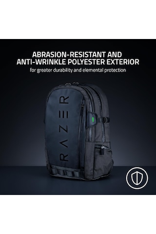 Razer Rogue V3 Sırt Çantası 15,6" Black Edition - Kompakt Seyah Diğer