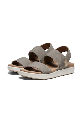 Keen Elle Backstrap Kadın Sandalet - Taupe Kahverengi