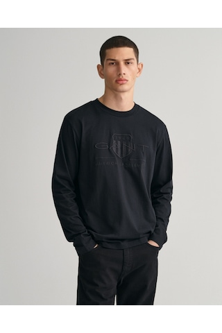Gant Erkek Sweatshırt 2004041-005 2004041-005 Siyah Siyah