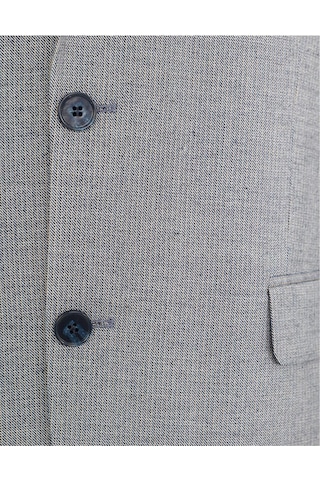 Uki Lacivert Casual Mono Yaka Ceket Lacivert