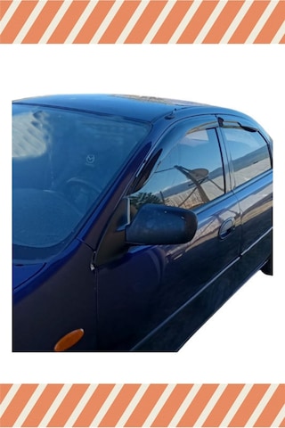 Mazda 323 Familia 1996-1999 Modellerine Özel 4'lü Mügen Tip Cam Rüzgarlığı