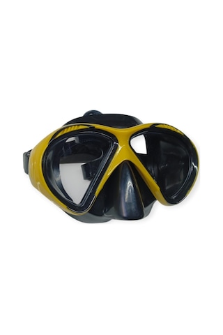 Star Diving Dalış Maskesi Yetişkin - 51701-sarı Lisinya Çok Renkli
