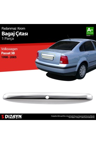 Volkswagen Passat 3B Krom Bagaj Çıtası 1998-2005