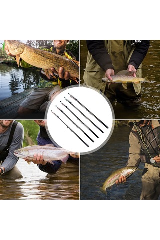 Qingmipy 5.4m Uzayabilir Karbon Fiber Balıkçılık Kamışı - El Ve Deniz Kullanıma Uygun, Pürüzsüz Performans