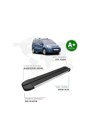 Citroen Berlingo Yan Basamak 2008 2018 Model S-line