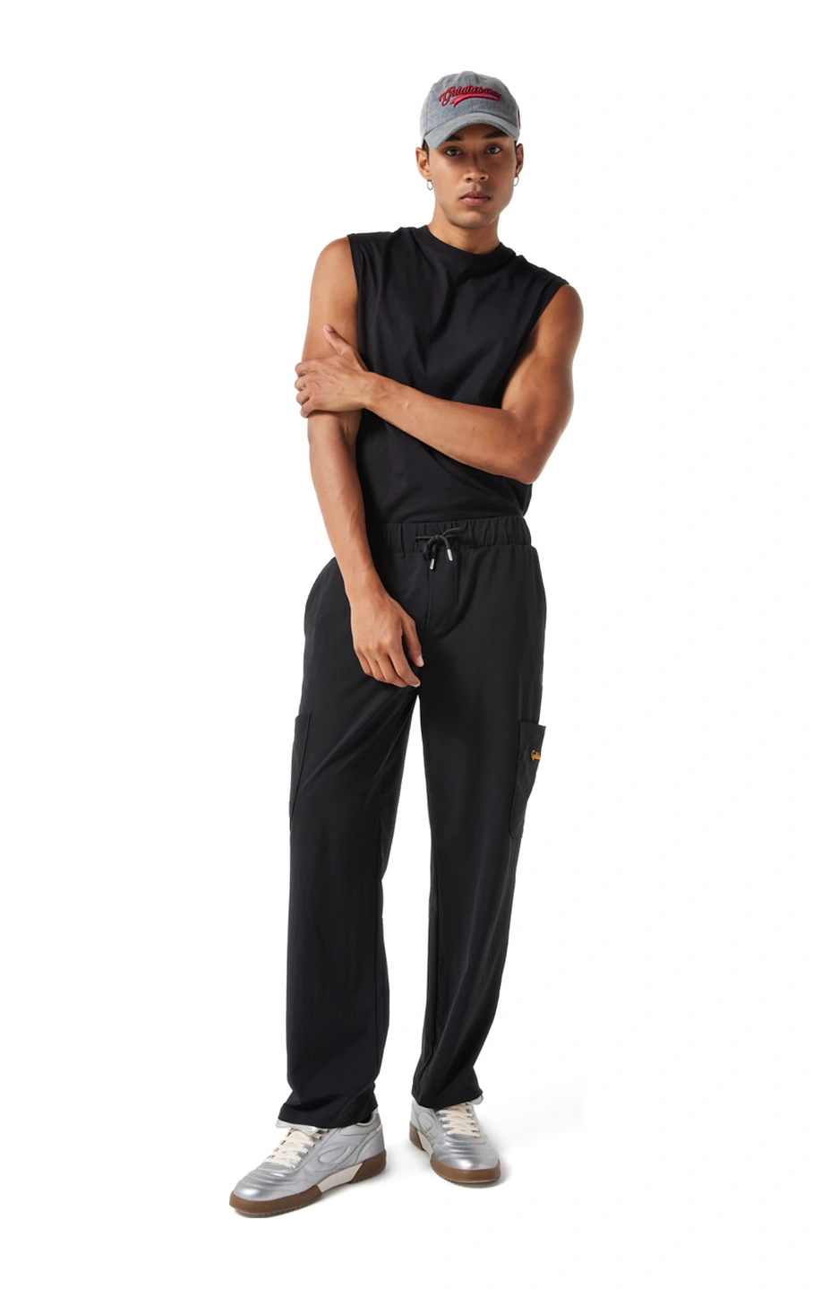 Gsstore X Midground Erkek Jogger Pantolon E251208 Siyah