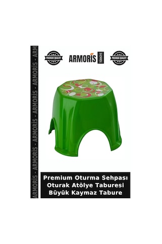 Premium Oturma Sehpası Oturak Atölye Taburesi Büyük Kaymaz Tabure Diğer