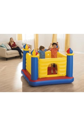Mandalina Intex 48259 Oyun Kalesi 175 X. 175 X 135 Cm Çok Renkli