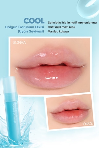 Dolgunlaştırıcı Etkili Dudak Bakım Esansı Plumping Lip Essence No.2 Cool No.2 Cool