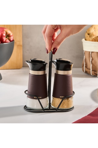 Karaca New Latin Tuzluk Ve Biberlik Kahverengi