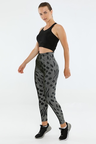 Maraton Sportswear Slimfit Kadın Basic Haki Tayt 20491-haki