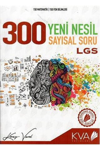 300 Yeni Nesil Sayısal Soru- KVA Yayınları