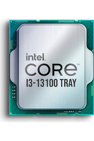 Intel Core i3-13100 3.40 GHz FCLGA1700 12 MB Change 100 W Tray İşlemci