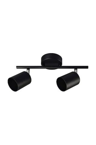 Mylights Panasonıc Ampullü İkili Led Spot Aplik Avize Armatür Harekli Metal Gün Işı Led Ampul Dahildir Siyah Mylights Panasonıc Ampullü İkili Led Spot Aplik Avize Armatür Harekli Metal Gün Işı Led Ampul Dahildir Siyah