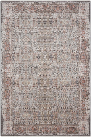 Cool Halı Hanedan Gri Halı Klasik Desen Modern Halısı Etnik Desenli Vintage Halı Dokuma Salon Halısı