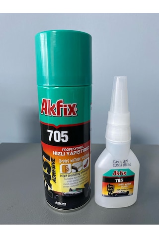 Akfix 705 Hızlı Yapıştırıcı 200ml+50 Gr Akfix 705 Hızlı Yapıştırıcı 200ml+50 Gr