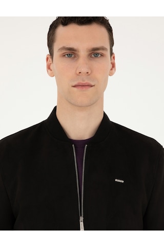 Pierre Cardin Erkek Siyah Deri Mont-kaban 50300551-001 Siyah