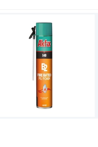 Akfix 840 Pu Pipetli Yangına Dayanıklı B2 Köpük 750 Ml
