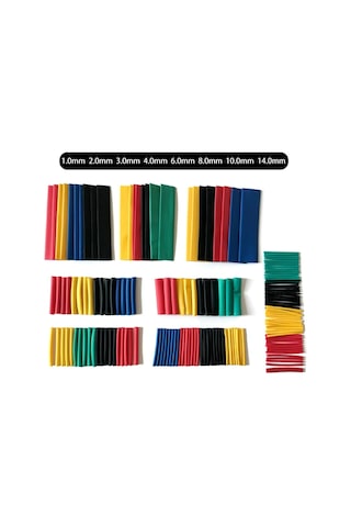 Unichrome Makaron Isıyla Daralan Kablo Koruma Kablo Tamir Seti