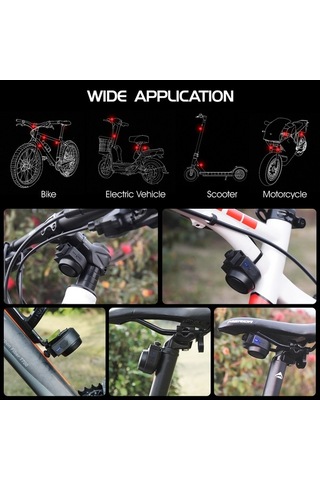 Dancemonkey Yüksek Sesli 115 Db Ipx5 Alarm - Uzaktan Kumandalı 80m Menzil