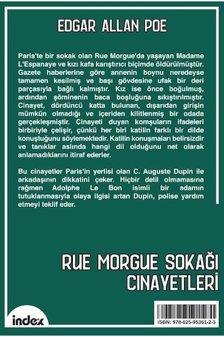 Rue Morgue Sokağı Cinayetleri / Edgar Allan Poe