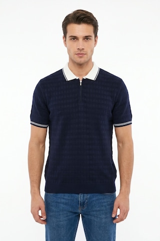 Baglan Erkek Spor Polo Yaka Triko Tişört Bgl-st05372 Lacivert