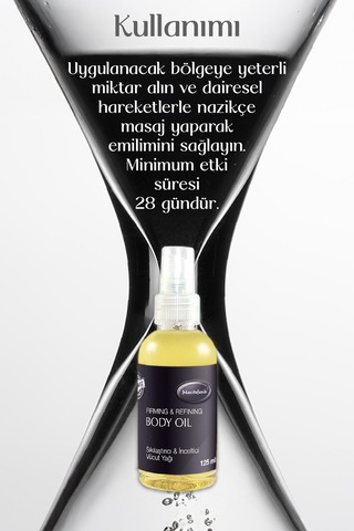 Mecitefendi Sıkılaştırıcı ve İnceltici Vücut Bakım Yağı 125 ML