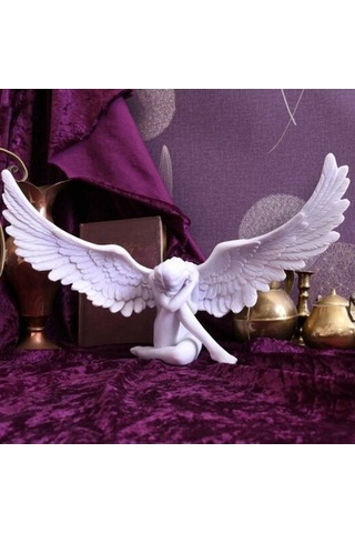 Tongxida Özel Tasarım Kanatlı Melek Heykeli, Ev Dekorasyonu İçin Şık Ve Dayanıklı