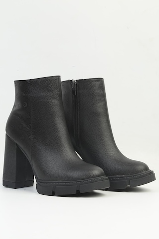 Pierre Cardin Pc-54112 Kadın Siyah Platform Topuklu Bot 001