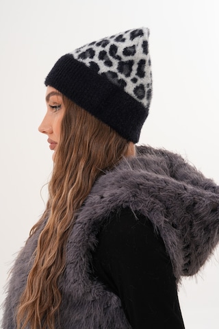 Ritagarcia Premium Soft Lepar Bere Siyah-beyaz Leopar