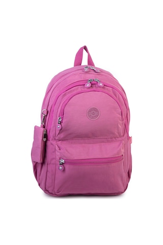 Nas Bag Unisex Zararlı Kimyasal İçermeyen Waterproof Sırt Çantası Gül Kurusu Gül Kurusu