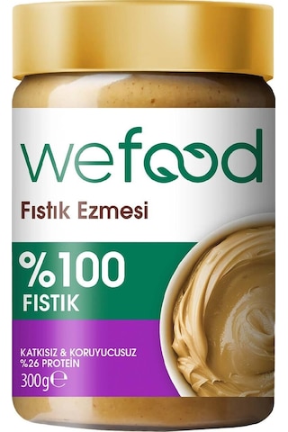 Wefood %100 Fıstık Ezmesi 300 gr