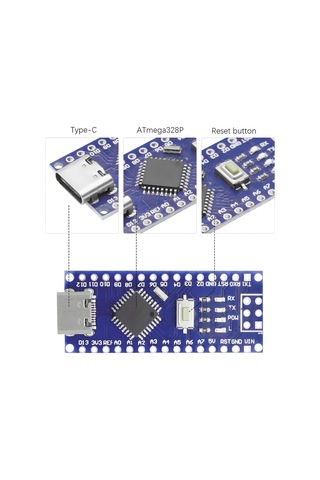 Nano V3.0 Atmega328p Micro-usb