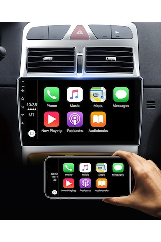 Exvol Peugeot 307 Multimedya 9 İnc Hd Ips Ekran Android 10 Sürüm 2+32