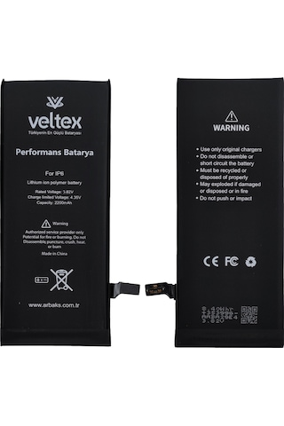 Teknonet Apple Uyumlu iPhone 6 2200 Mah Batarya