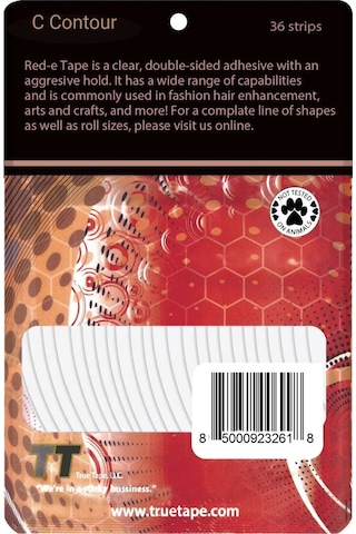 True Tape Red-E Tape Protez Saç Bandı Oval C Contour 1.90 x 7.5 CM