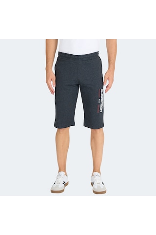 Slazenger NEBO I Erkek Cepli Kapri Koyu Gri Şort