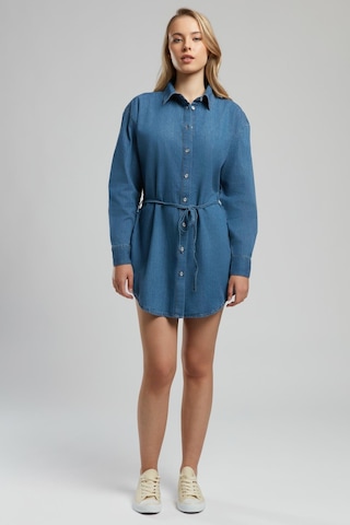 Lee Cooper Hana Kadın Jean Elbise Denim-20195 Siyah