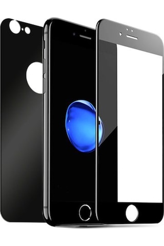 Bufalo Apple Uyumlu iPhone 7 / 8 Ekran Koruyucu Ön+Arka Kavisli Tam Kaplayan (367594285)
