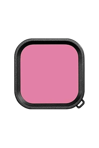 Gopro Hero 8 Uyumlu Su Altı Dalış Filtresi-Pembe