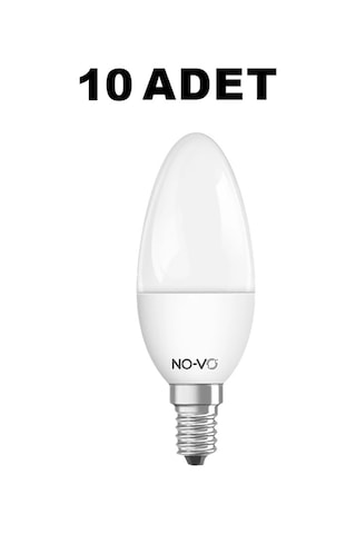 Novo 7w Led Ampul 10'lu Paket - Beyaz Işık