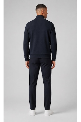Alexandergardi Cep Detaylı Fermuarlı Dik Yaka Sweatshirt Lacivert