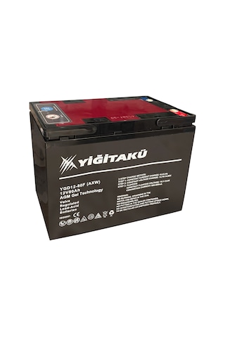 Yiğit Akü 12v 80ah Jel Elektrikli Bisiklet Aküsü 6'lı Set